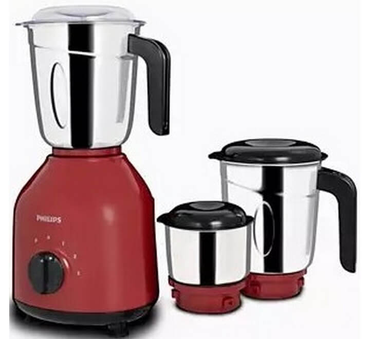 PHILIPS HL7756/02 750W Mixer Grinder Red (HL7756/02)